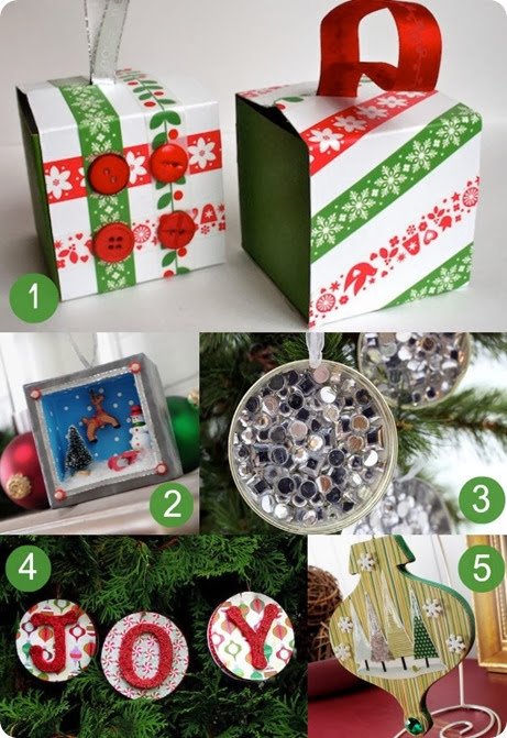 Mod Podge Ornament roundup