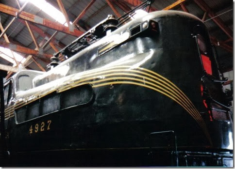 Pennsylvania Railroad #4927 at the Illinois Railway Museum on May 23, 2004