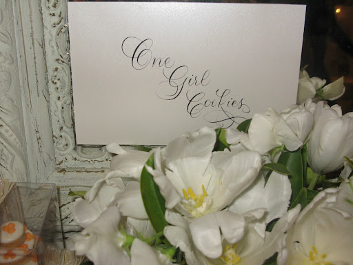 One Girl Cookies brought delicious treats for The Wedding Party guests.