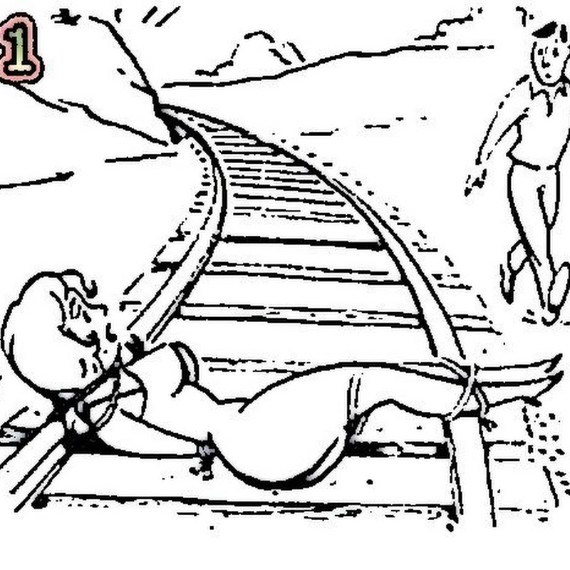 Nunca salve uma garota dos trilhos