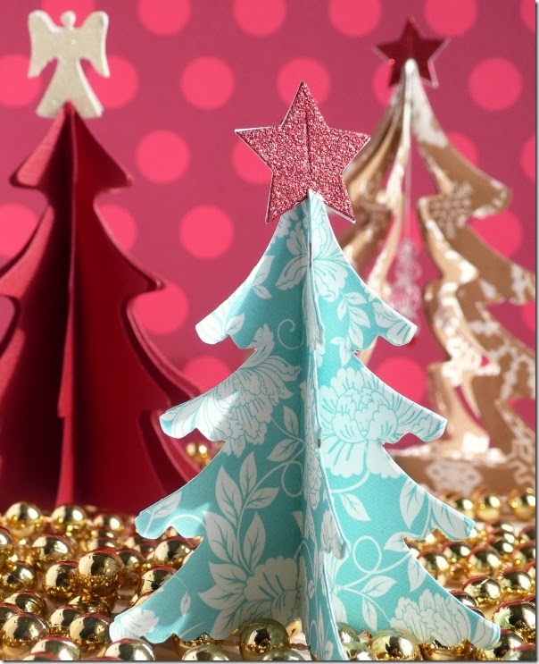 Crafting Ideas From Sizzix UK Christmas Trees Tutorial By Anna Crafting Ideas From Sizzix UK Christmas Trees Tutorial By Anna