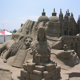 The far end of the Saint Mark's Basilica sculpture