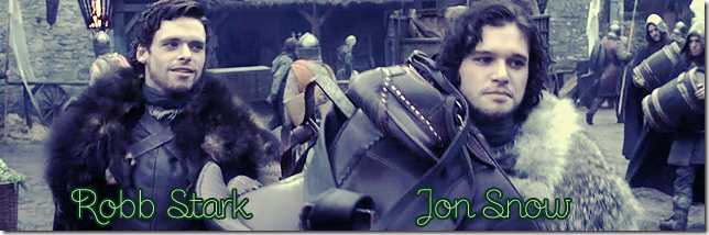 roob stark e jon snow roob stark e jon snow