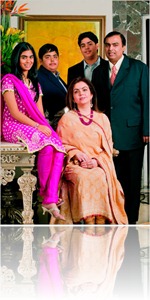 Mukesh Ambani Family