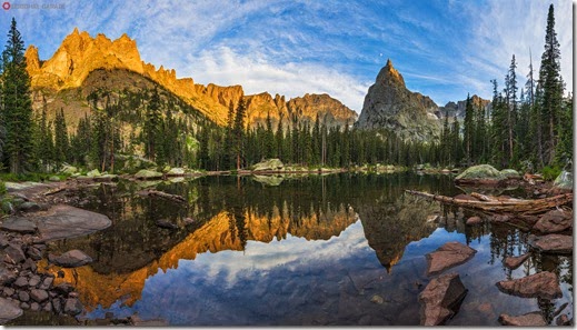 Mirror Lake Panorama