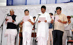 New Ministers Swearing  CM Udasi,V S Acharya,R Ashok,Jagdesh Shettar