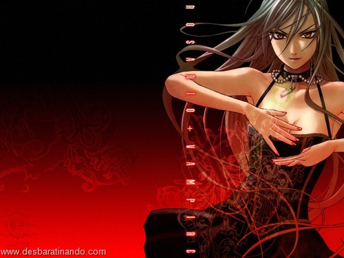 rosario to vampire anime wallpapers papeis de parede download desbaratinando (9)