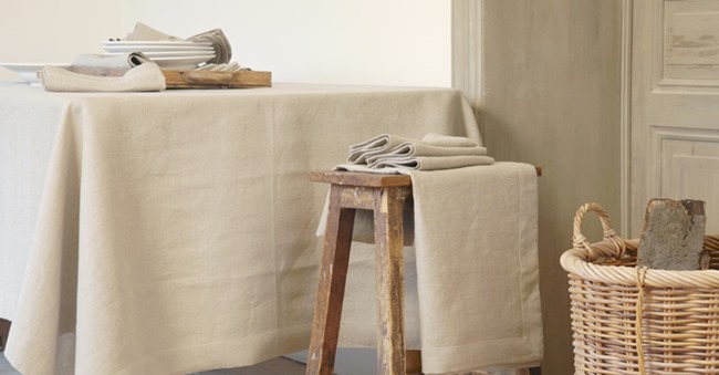 Libeco Linen table cloth Flanders