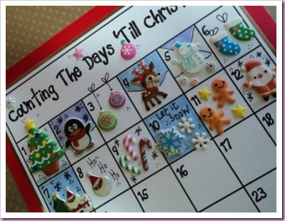It #39 s All Fiddle Fart: Sticker Advent Calendar