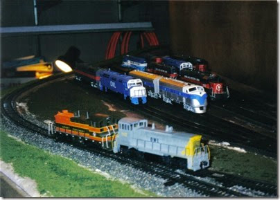 13 MSOE SOME Layout during TrainTime 2002
