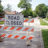 Marion Street in Pella is closed for sewer repairs