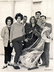 Algunos de los integrantes del Grupo Di Tella: Zulema Ciordia, Dalila Puzzovio,Marta Minujin, Rubén santantonín, Ernesto Ramallo ay Rafael Squirru (fundador del MAMBa). Gentileza: Dalila Puzzovio