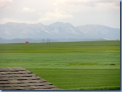 1206 Alberta Hwy 6 South Pincher Creek - view of mountains from our hotel window