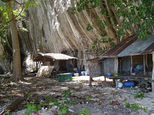 Humans on the second island