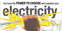 Power to coose electricity suppliers