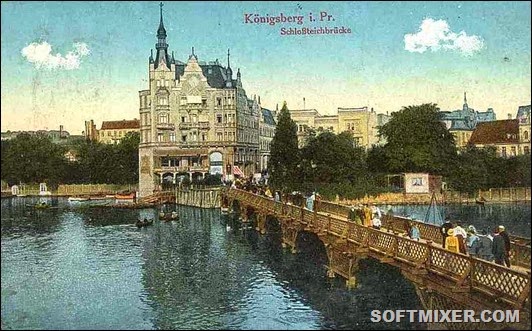 800px-Schlossteichbrücke_Königsberg 800px-Schlossteichbrücke_Königsberg