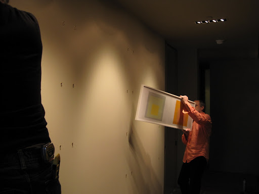 Once all of the hardware is measured out and up, the fun begins.