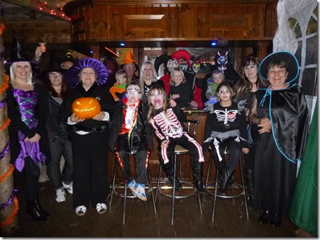 Halloween 2012 -  Marsden family and friends