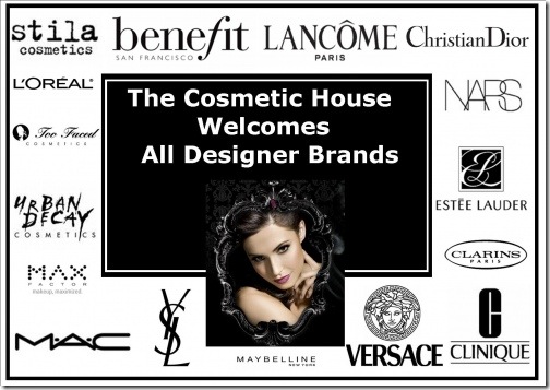 Designer Cosmetics At Discounted Rates @ The Cosmetic House