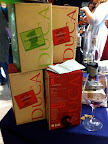 Boxed Italian wine, sold in 3 liter containers. Not bad, actually.