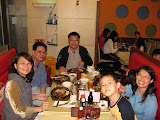 Ankeng church friends out for lunch after worship