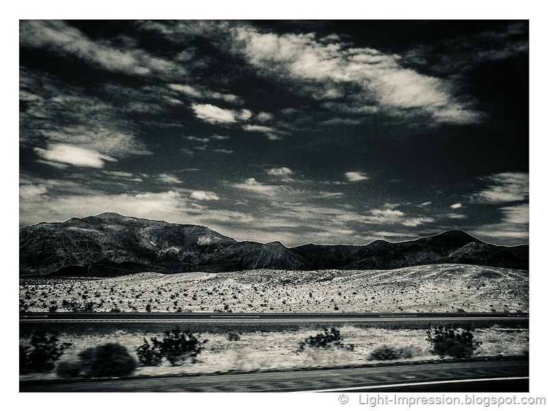Light Impressions-Through The Desert To Las Vegas