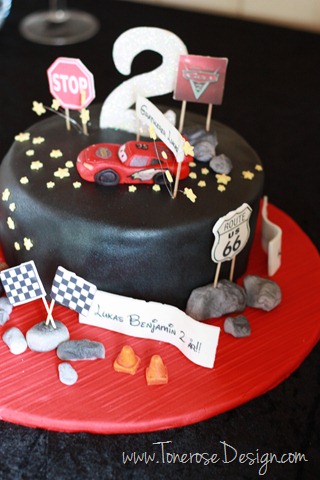 cars cake_cars_bursdag_barnebursdag_kake