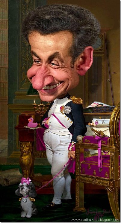 Caricatura Sarkozy