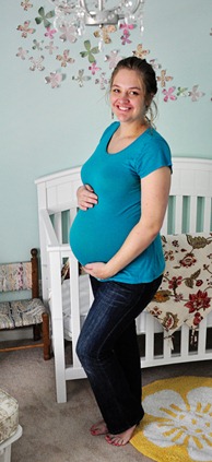 Lydia at 40 weeks