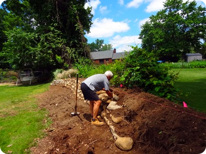 laying rock