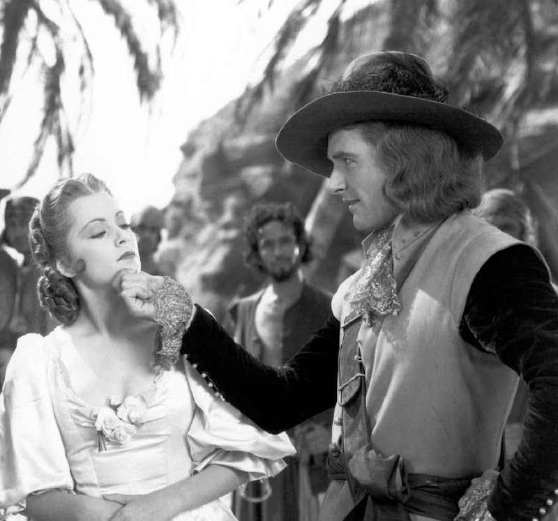 errol flynn and olivia de havilland in captain blood