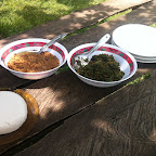 Mittagessen bei Rosi © Foto: Doreen Schütze | Outback Africa Erlebnisreisen