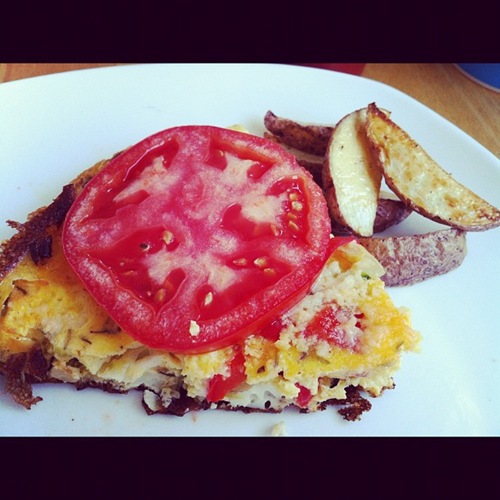 Tomato and Herb Frittata Life the Epic Journey
