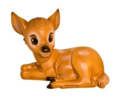 Bambi-Lampe fra sprell