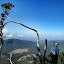 Andy descending from Gunung Mutis