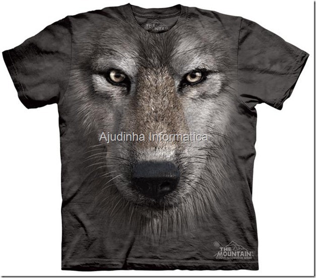 camiseta lobo