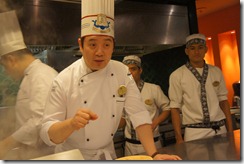 chef Liang in action