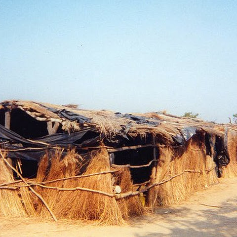 In very remote rural areas, school buildings are very basic and built out of whatever is locally available.