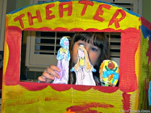 Cardboard Theater from Planet Smarty Pants Cardboard Theater from Planet Smarty Pants
