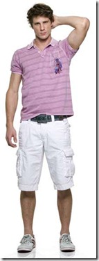 camisa polo e bermuda branca camisa polo e bermuda branca