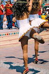 Cheerleader upskirt