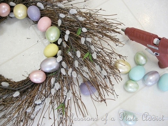 CONFESSIONS OF A PLATE ADDICT Pottery Barn Inspired Spring Wreath2