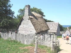 Plimoth Plant house1