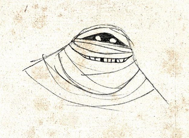Hotel Transylvania Murray the Mummy Concept Art