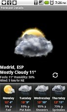 Descargar Smoked Glass Weather Clock para celulares gratis Descargar Smoked Glass Weather Clock para celulares gratis
