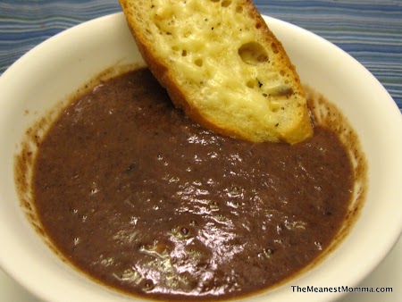 The Meanest Black Beanest Soup