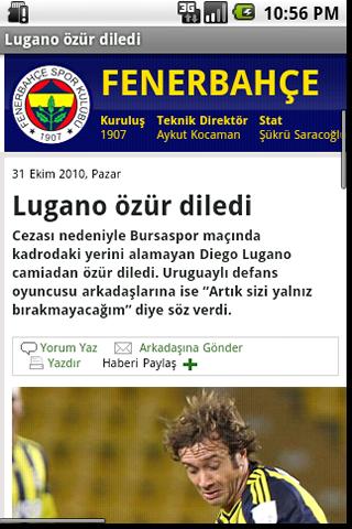 Andro Fenerbahçe Haber