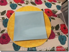 circle raggedy quilt - The Backyard Farmwife