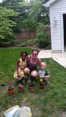 with Lauren and Amari