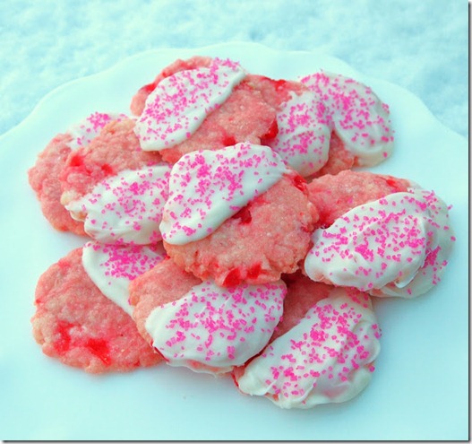 snow cherry cookies 014